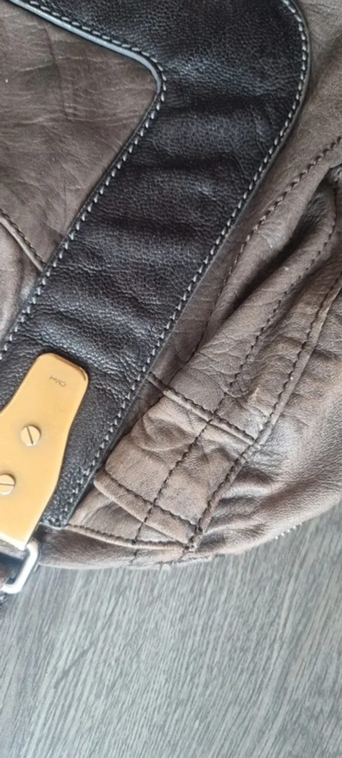 Sac porte épaule chloé marron vintage - photo numéro 14