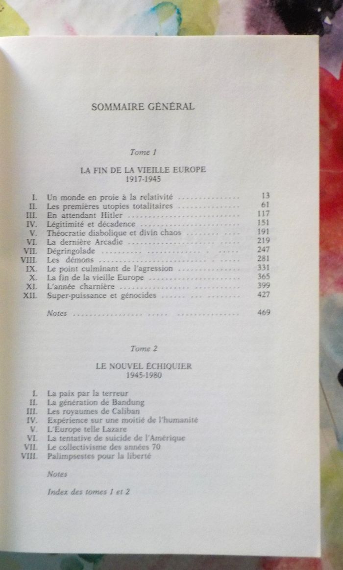 UNE HISTOIRE DU MONDE MODERNE T1 LA FIN DE LA VIEILLE EUROPE (1917-1945) par Paul JOHNSON - photo numéro 5
