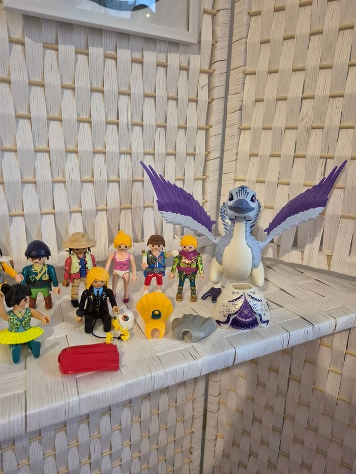💕Super Lot Playmobil : Yéti, Oiseau Fantastique, 10 Personnages et Accessoires💕 - photo numéro 3