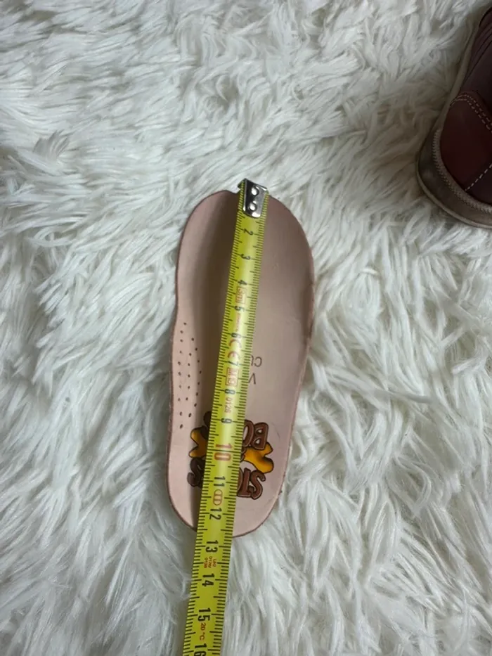 Paire de chaussures bordeaux Stones and Bones taille 20 - photo numéro 6