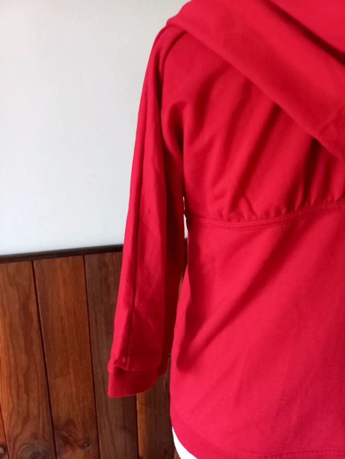 Gilet sweat manches 3/4 - photo numéro 5