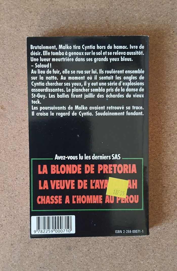 Livre "SAS L'héroine de vientiane" - photo numéro 2