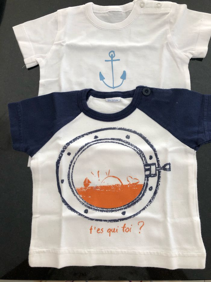 Teeshirt neuf petit bateau - photo numéro 3