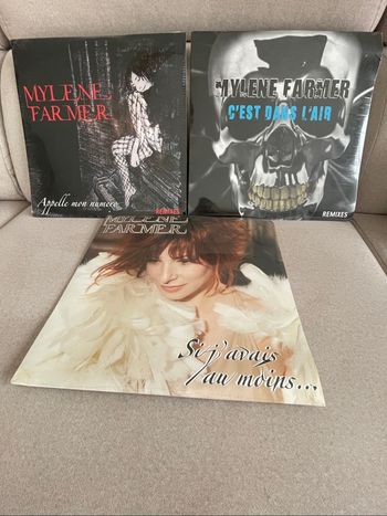 Mylène Farmer Maxi Vinyles les 3