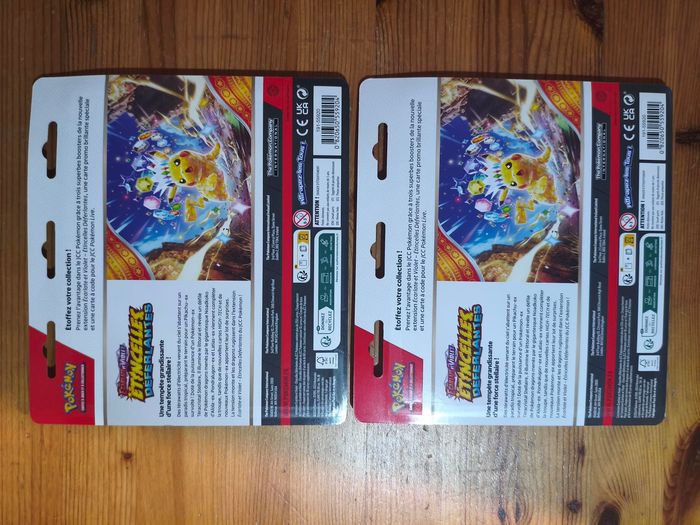 Lot tripack Pokemon ev08 étincelles déferlantes - photo numéro 2