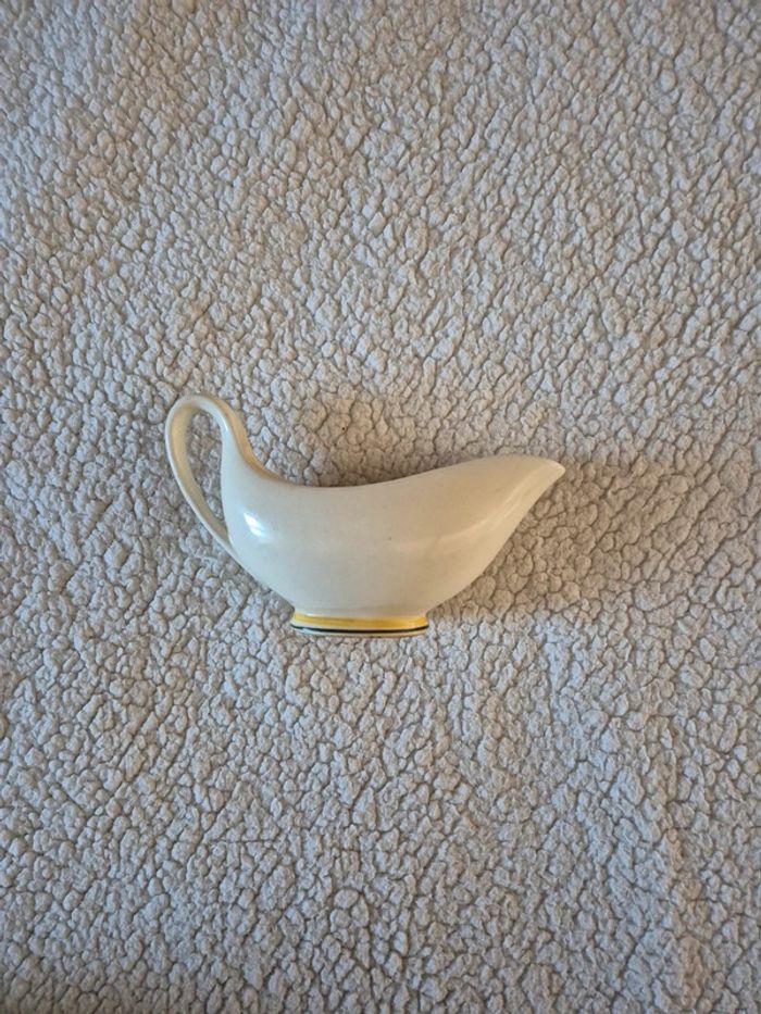 Saucière Vintage Faïencerie de gien - photo numéro 2