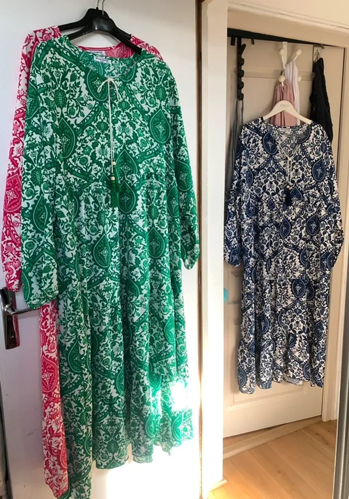 Robes longues Fluides Grande Tailles
