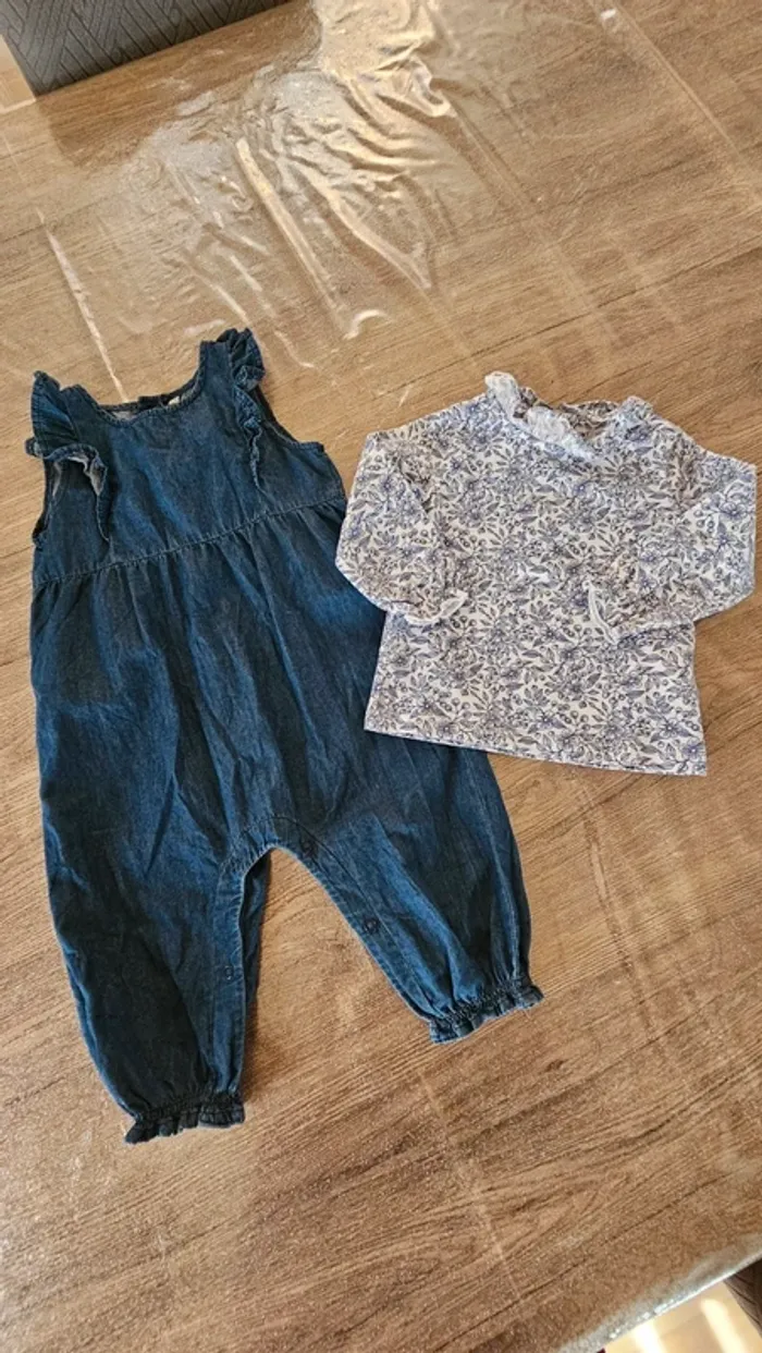 Combinaison bleu - photo numéro 2