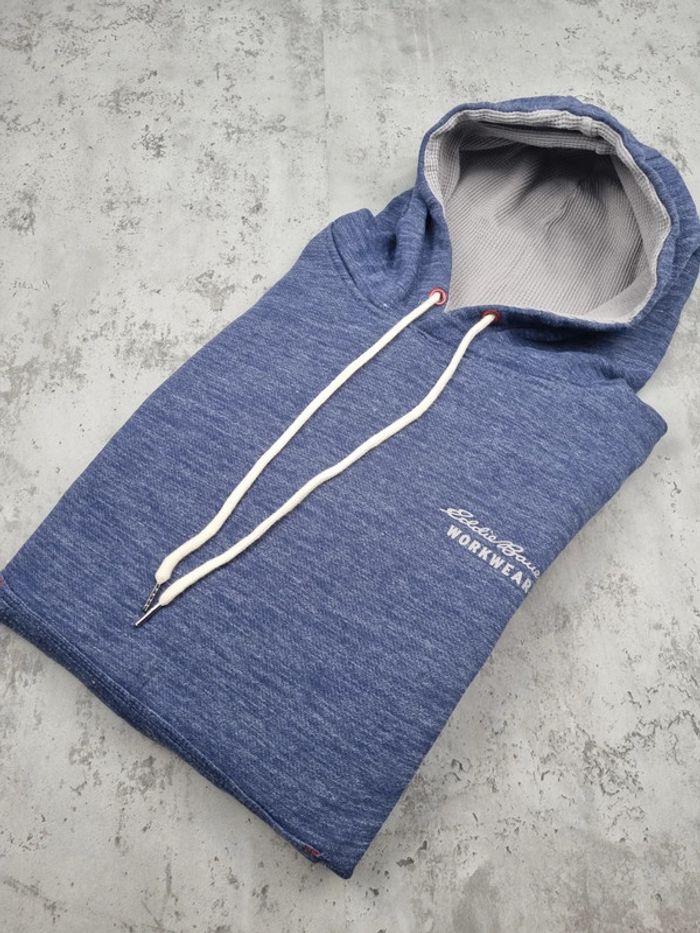 Sweat à capuche Eddie Bauer bleu – Taille M Homme