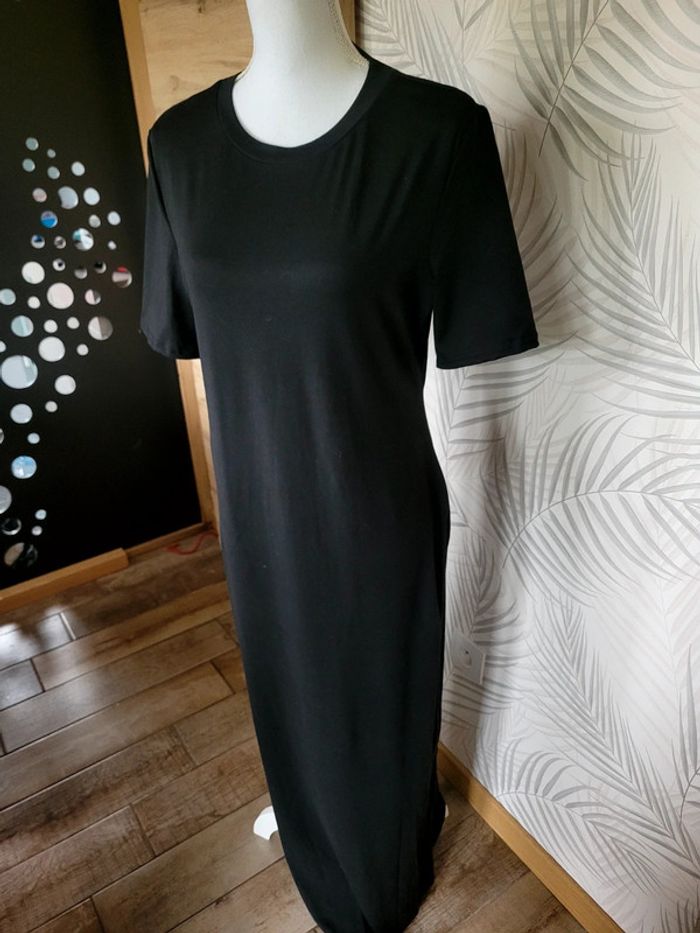 🖤Robe longue noire - Taille L - Femme - photo numéro 4