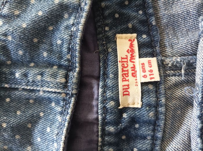 Salopette short fille - photo numéro 3