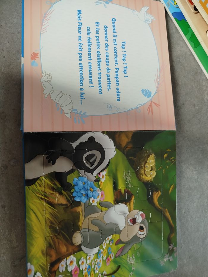 Livre puzzle Disney Bambi - photo numéro 3