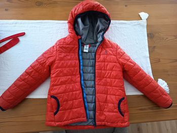 Doudoune orange 5-6 ans
