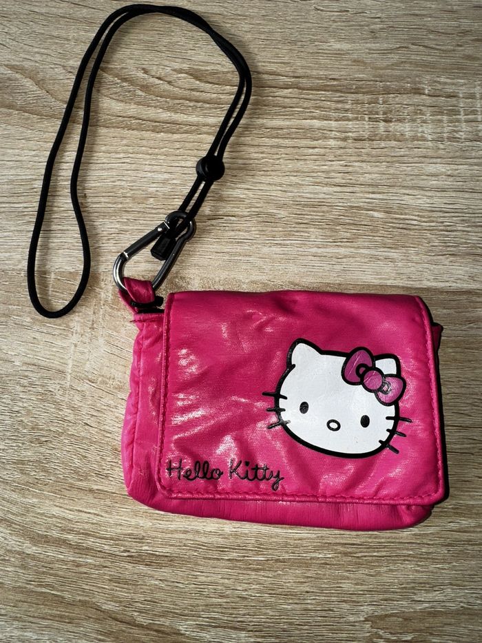 Pochette ou porte monnaie rose Hello Kitty