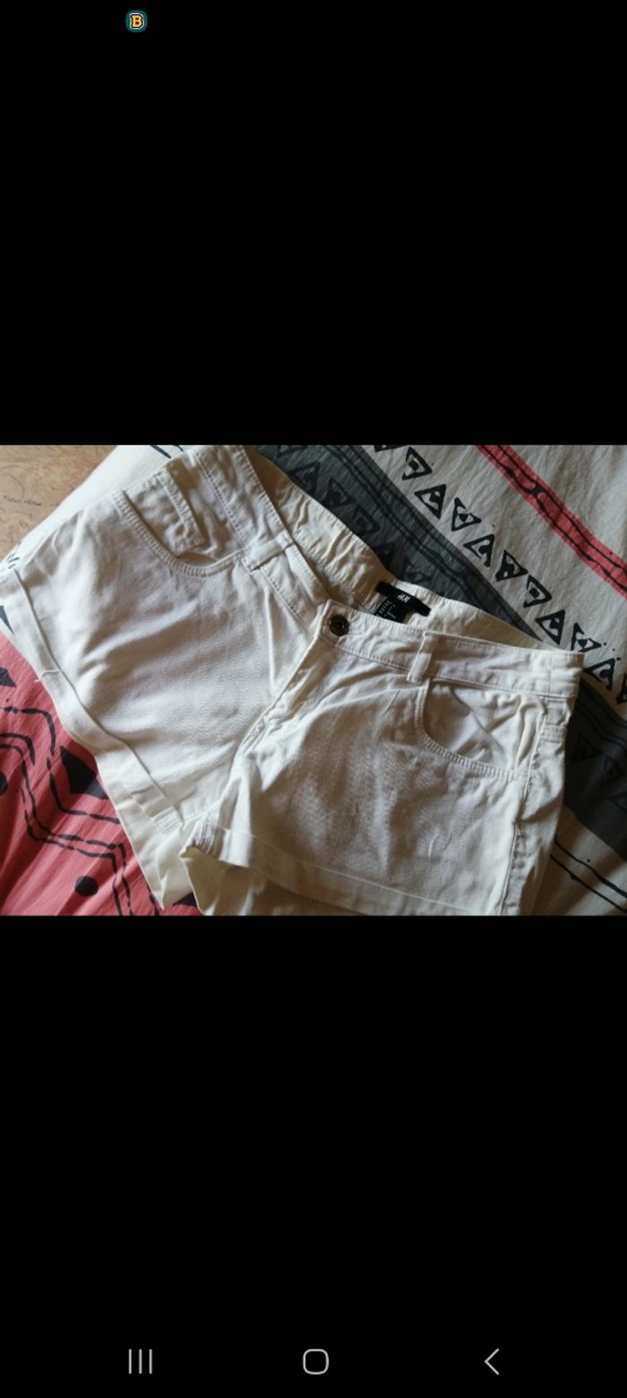Short blanc - photo numéro 2