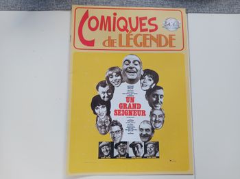 livret comiques de légende Un grand seigneur