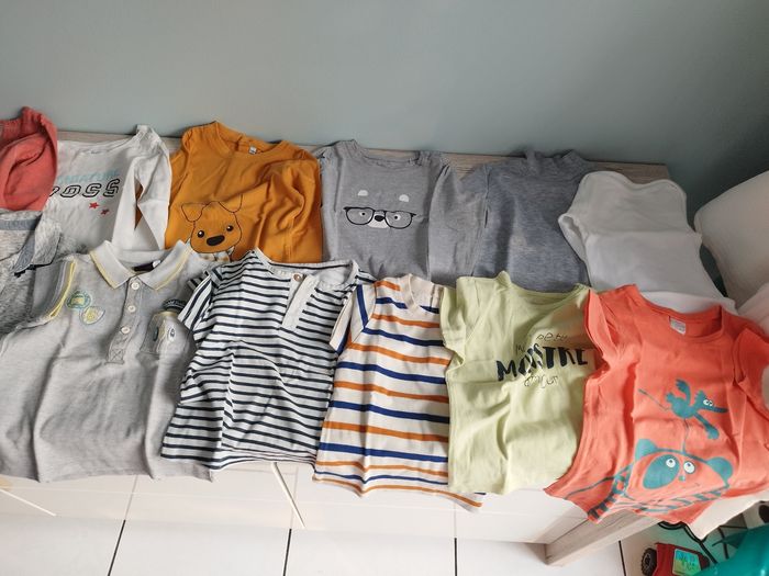 Lot de 61 vêtements garçon 24 mois - photo numéro 7