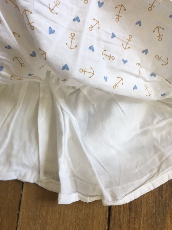 Jolie jupe doublée/ tex/6mois - photo numéro 2