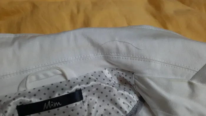 Veste tailleur blanc - photo numéro 4