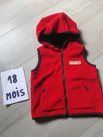 Gilet 18mois garçon