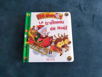 Livre le traineau de Noël - fleurus - Neuf