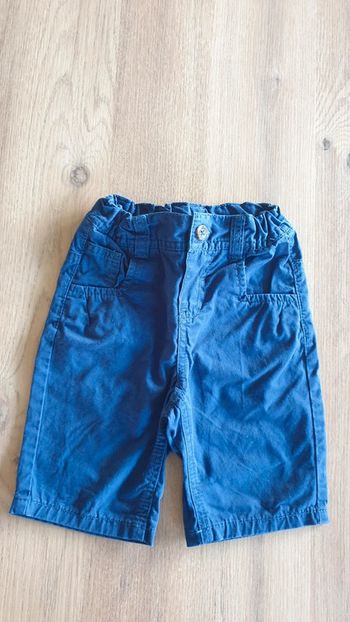 Short bleu bébé garçon, taille 23 mois, Tape-à-l'oeil