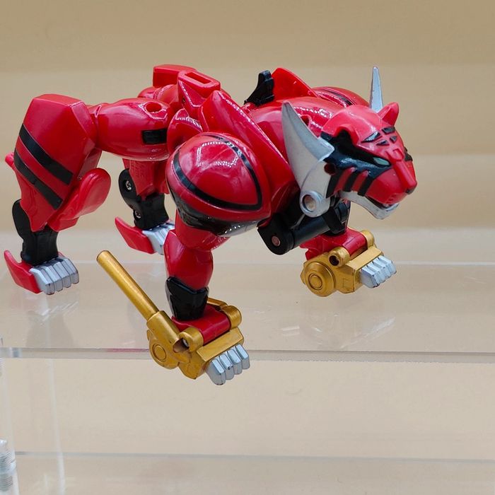 Figurine jungle Fury Deluxe tigre - power rangers - photo numéro 2