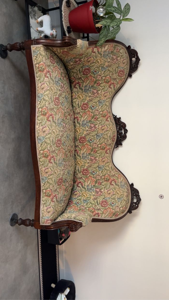 Canapé et fauteuil baroque