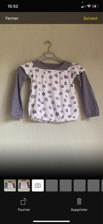 T-shirt manches longues Taille 8 ans