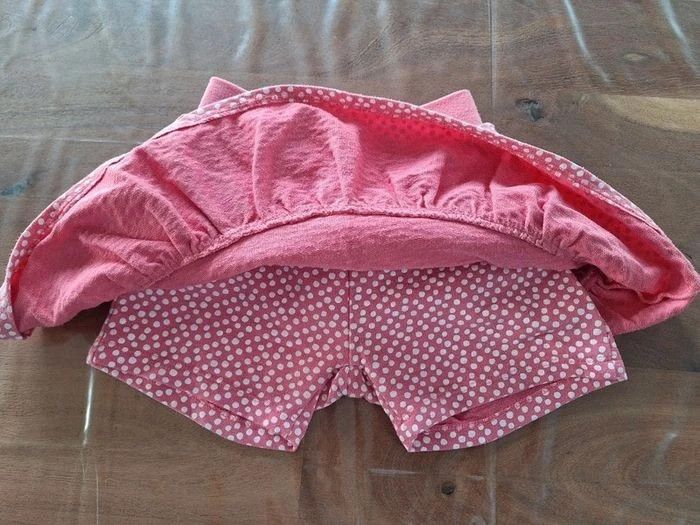 Jupe short rose Vertbaudet 6 ans