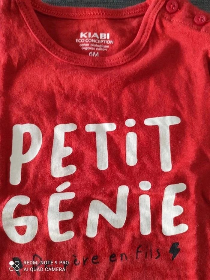 Tee short Kiabi 6 mois - photo numéro 2