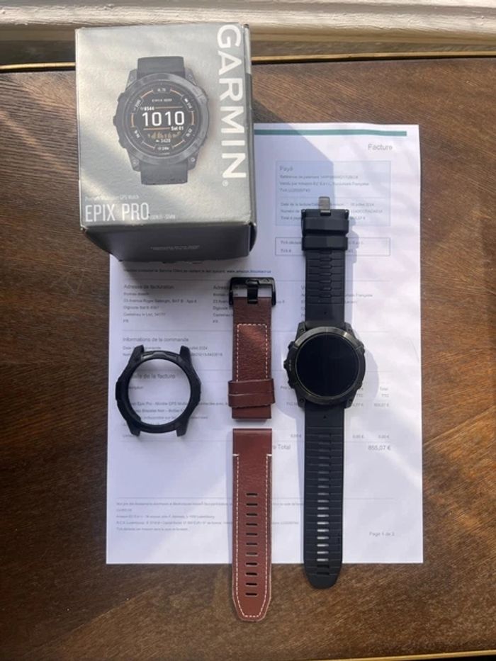 Garmin Epix Pro Gen 2 51mm + accessoires & facture - photo numéro 4