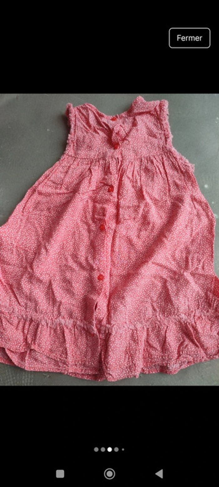 Ensemble robe été gilet assorti 36 mois 98 cm - photo numéro 3