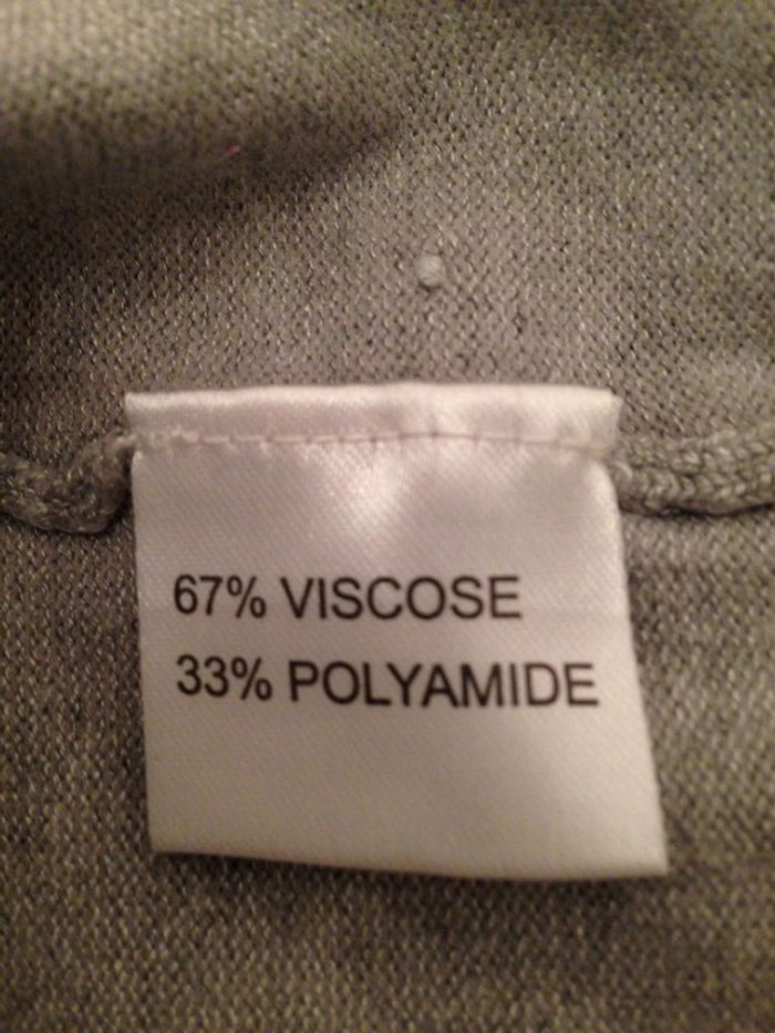 Pull Manches Longues Gris 6 Ans - photo numéro 4