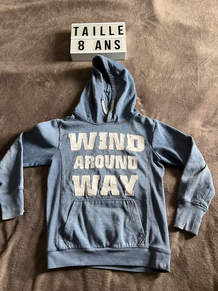 Pull à capuche