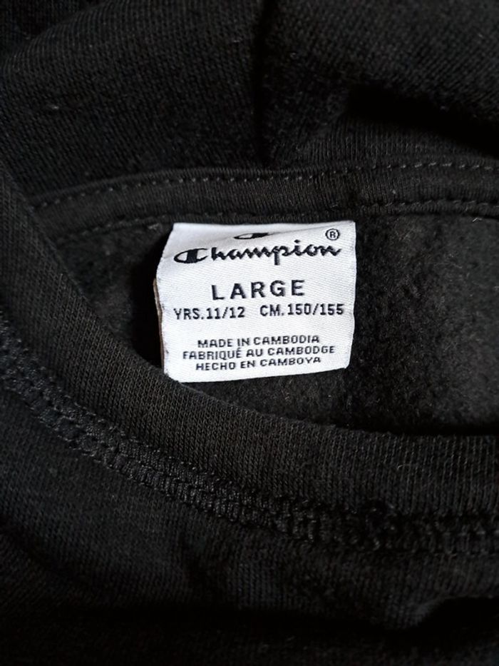Pull court à capuche champion neuf taille 11-12 ans - photo numéro 6