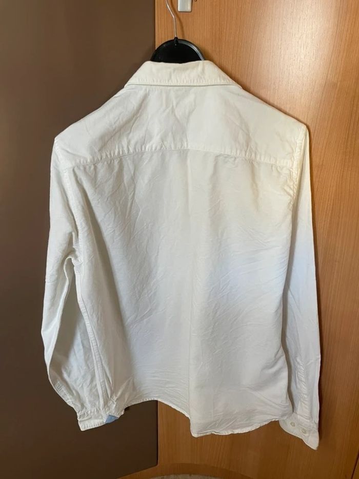 camisa blanca hombre - photo numéro 2