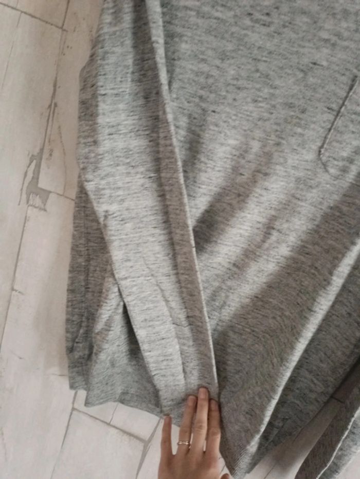 Pull homme gris chiné - photo numéro 6