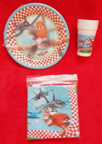 🎉 Kit vaisselle Planes - Disney - Neuf 🎉