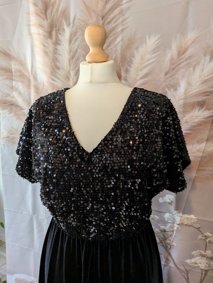 Robe de soirée à sequins