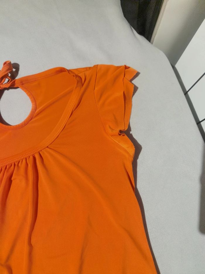 T-shirt orange - photo numéro 4