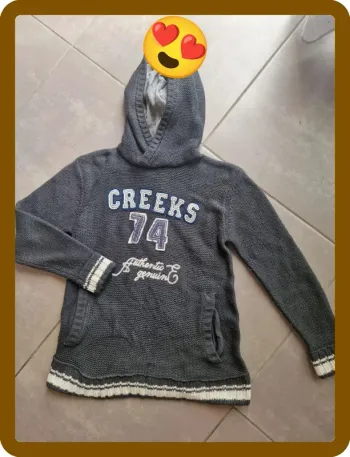 Pull Creeks hiver 12 ans