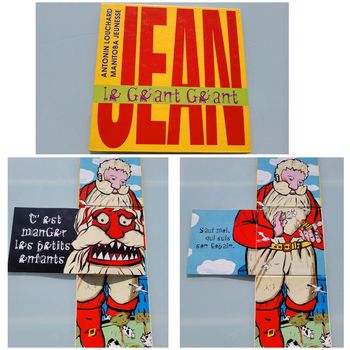 Rare, Jean Le Géant Géant,  livre triptyque, édition originale (64)