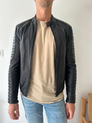 Veste en cuir Serge Pariente 🌚
