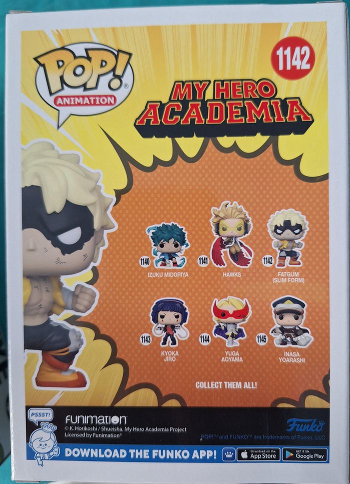 Fatgum (Slim Form) - Pop My Héro Academia numéro 1142 - photo numéro 3