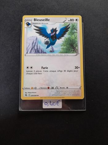 Carte Pokémon Bleuseille 220/264