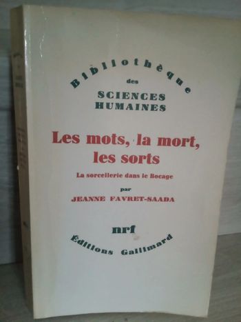 Livre les mots la mort les sorts