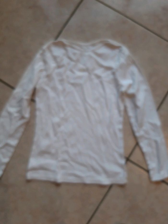 Tee-shirt blanc okaidi