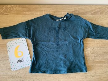 Maillot manches longues bleu