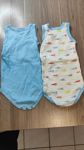 Lot body Petit bateau